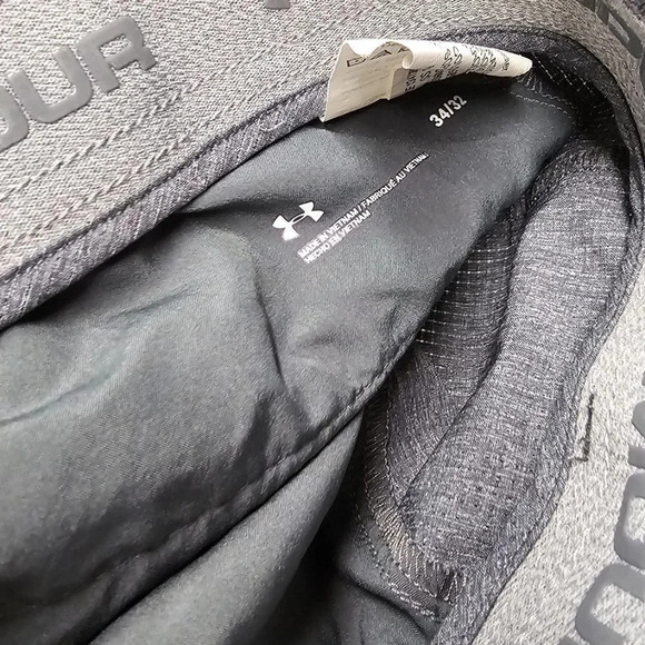 Under Armour Mens Matchplay Golf Pants Gray Lightweight Size 34 - Picture 10 of 10